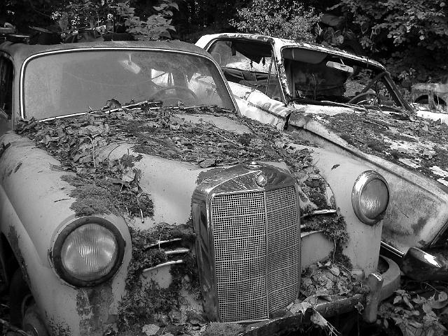 Autofriedhof - 057.JPG - Historischer Autofriedhof,    Gürbetal (CH)